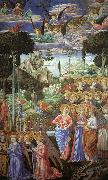 Benozzo Gozzoli Angels Worshipping oil painting artist